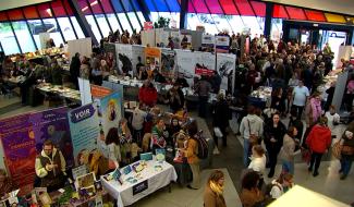 Mons - Carton plein pour le salon du livre de Wallonie