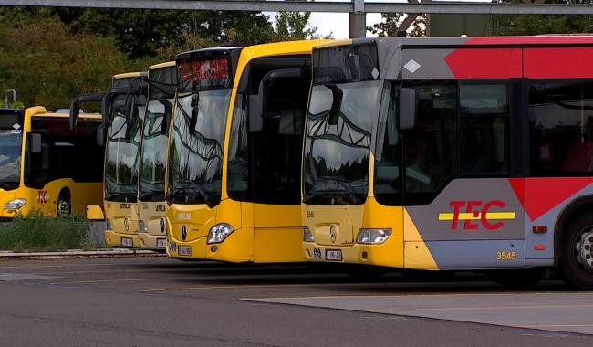 Agression d'un conducteur de bus : le TEC en grève à Mons et Eugies