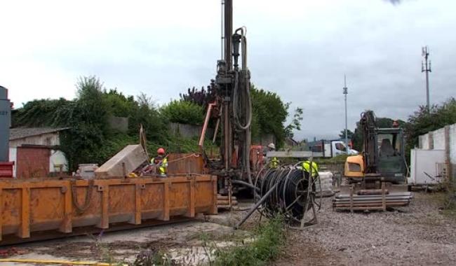 Dour - Learning Center : forage de puits pour un bâtiment passif 