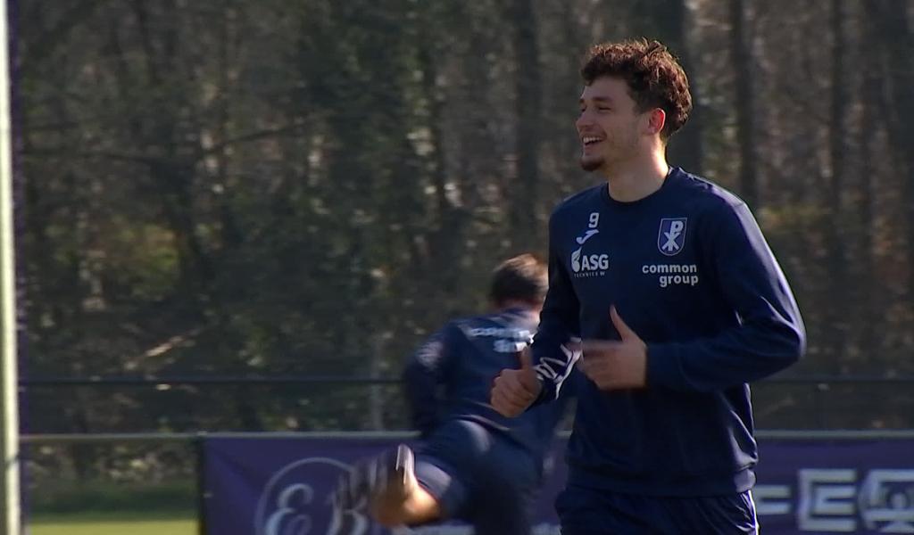 Léandro Rousseau, le meilleur buteur de la D1B