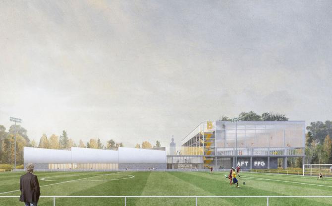 Sapinette: 30 Millions de rénovations pour les centres de formation de Gym et de Tennis