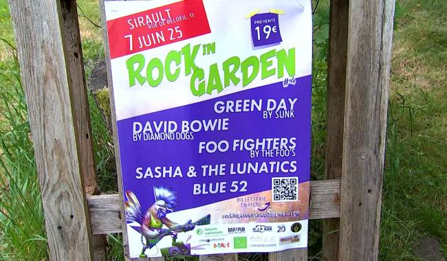 Rock in Garden : à Saint-Ghislain, Nathalie transforme son jardin en festival de rock