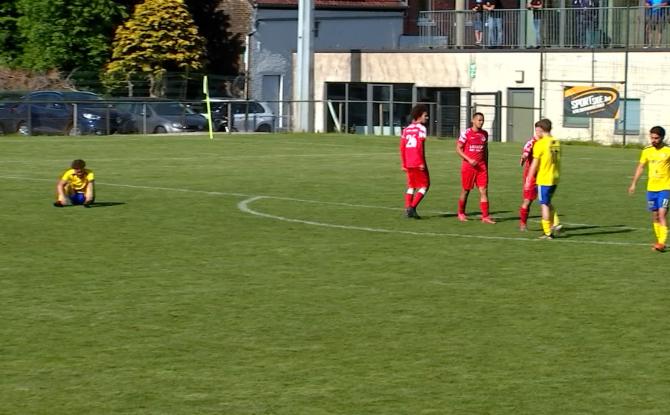 FOOT (D3 ACFF) : Saint-Ghislain Tertre-Hautrage est accroché à Aische et loupe de peu le titre ! (1-1)