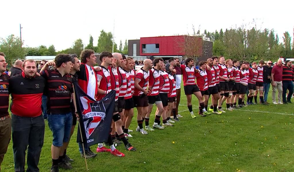 Rugby (D3) : Le RC Mons s'impose contre le Kibubu et célèbre son titre de champion ! (53-12)