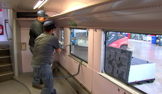 Des centaines de trains remis à neuf chaque année à Cuesmes