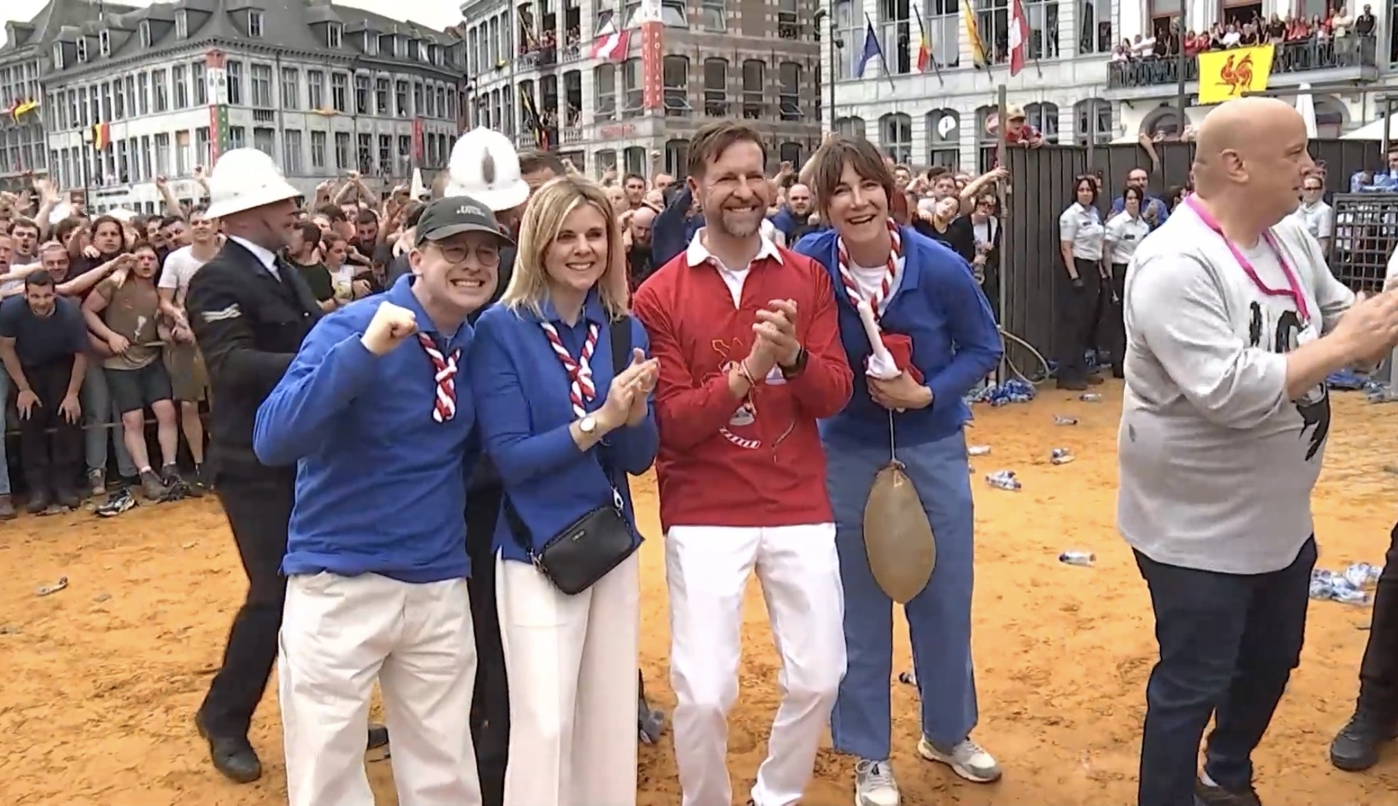 Les invités d'honneur conquis par le Doudou