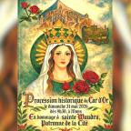 "Remettre sainte Waudru au centre de l'attention" : rencontre avec l'auteure de l'affiche de la procession 2026