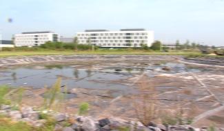 La tourbe sabote le plan d'eau du Jardin des Expositions
