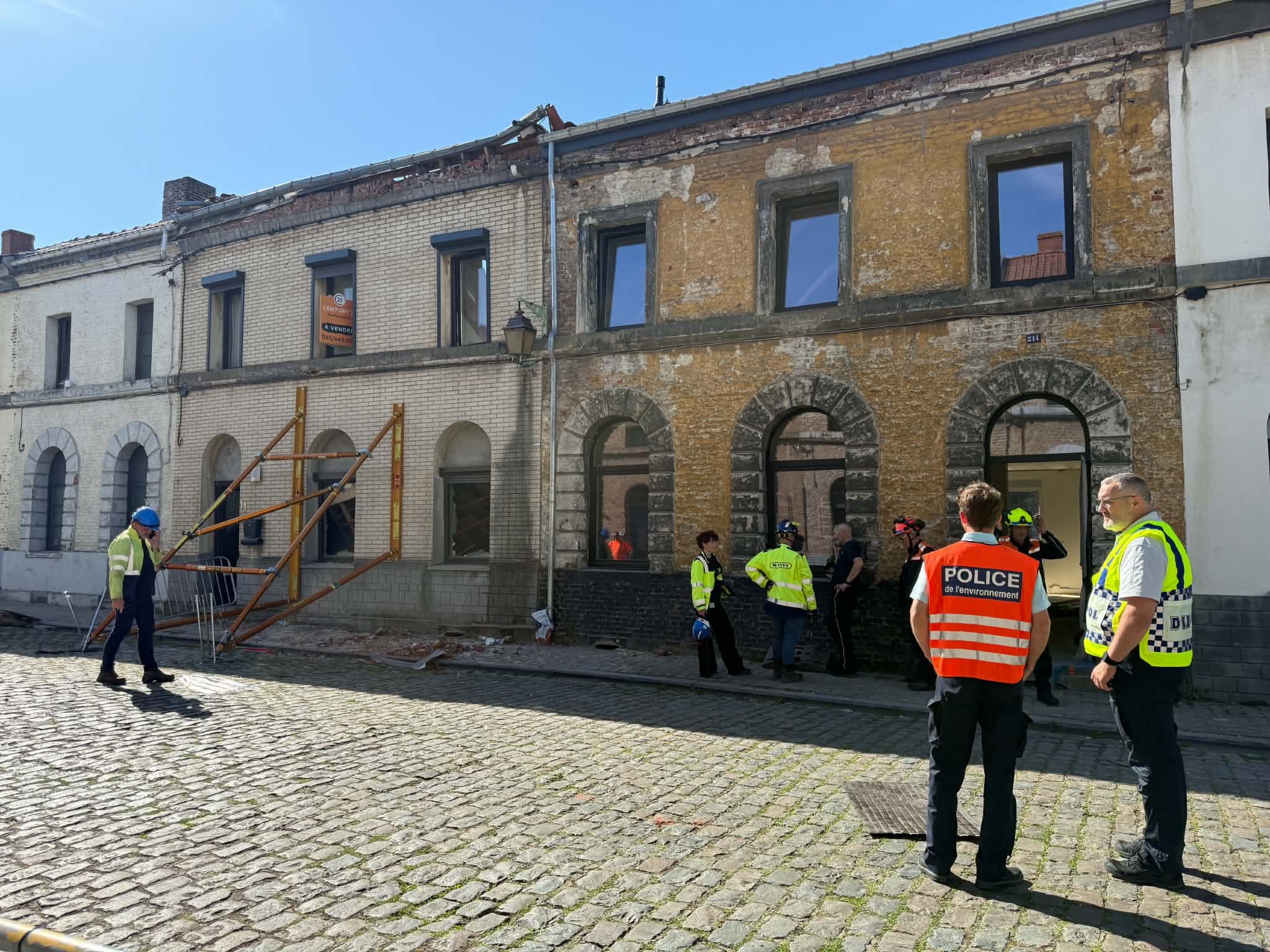 Explosion à Hornu : un octogénaire toujours porté disparu, les recherches se poursuivent