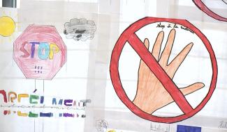 Quiévrain : un projet de lutte contre le harcèlement mené par la Zone de police des Hauts-Pays à l’école Flore Henry