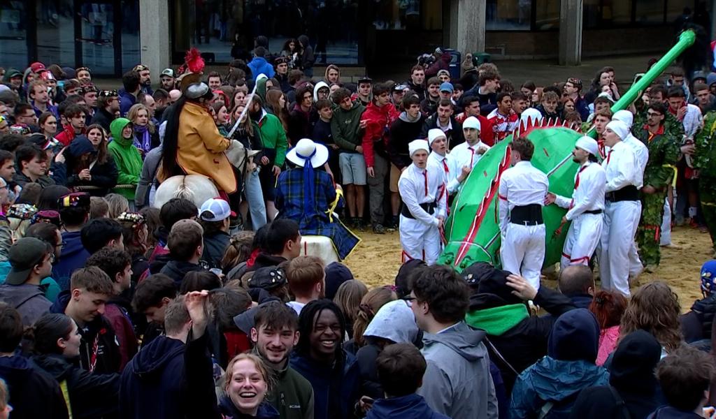 La 40e édition de l'évocation du combat dit Lumeçon de l'UCL