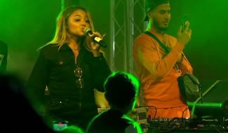 Wejdene au Kaki Club!