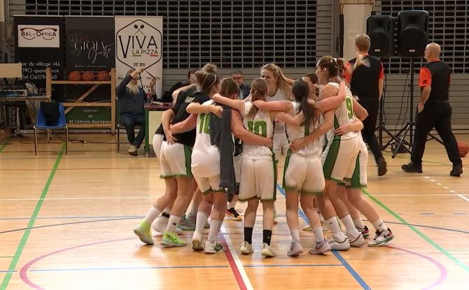 BASKET: Le BC Féminin Quaregnon file en finale de Coupe du Hainaut