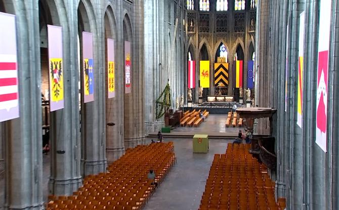 Mons : La collégiale Sainte-Waudru, un édifice en activité toute l’année