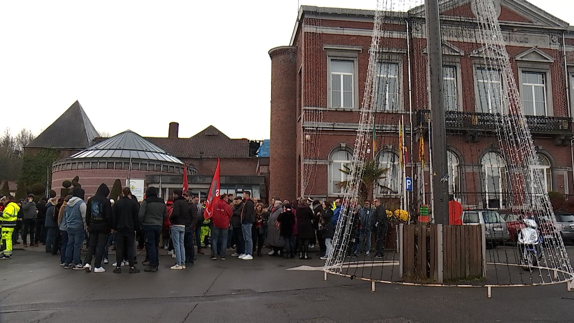 Colfontaine : les employés de la commune sont en grève, l'administration est fermée jusqu'à jeudi