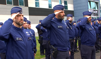 La police boraine rend hommage à Jonathan Savel