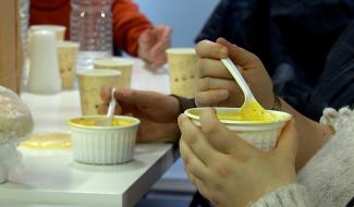 Mons : soupe populaire organisée par l'amicale des algériens de Mons-Borinage