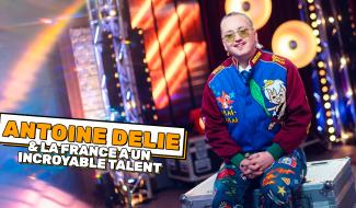 Antoine Delie interprète son dernier single, "André", à La France a un incroyable talent.