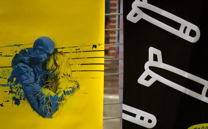 164 oeuvres du monde entier en solidarité avec l'Ukraine