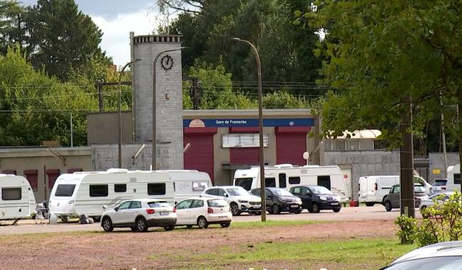 Installés sans autorisation à Frameries, les gens du voyage sont en sursis jusqu'à jeudi maximum