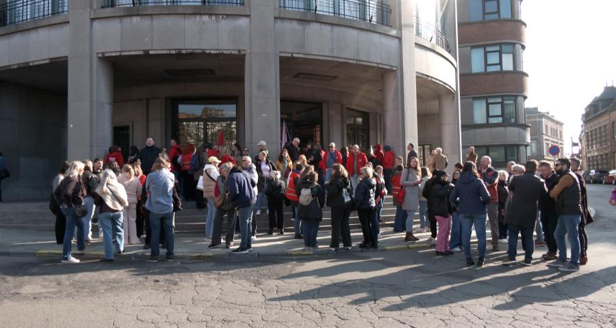 Province de Hainaut : la réforme continue d'inquiéter, manifestation en prélude au conseil provincial
