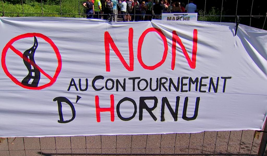 Contournement d'Hornu : les riverains se mobilisent contre le projet