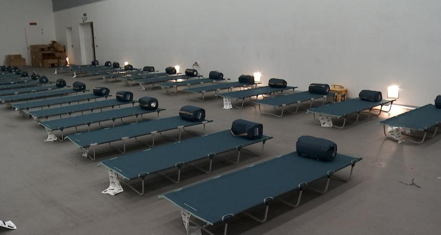 Lotto Mons Expo : un centre d’hébergement d’urgence ouvert jusqu’au rétablissement du gaz