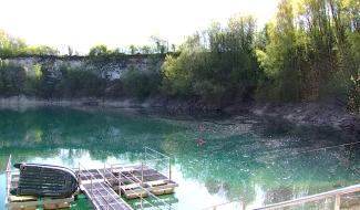 Elouges - Une promenade en haut de la carrière