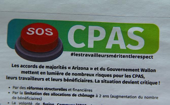 Les premières exclusions du chômage, exemples à Mons et à Frameries