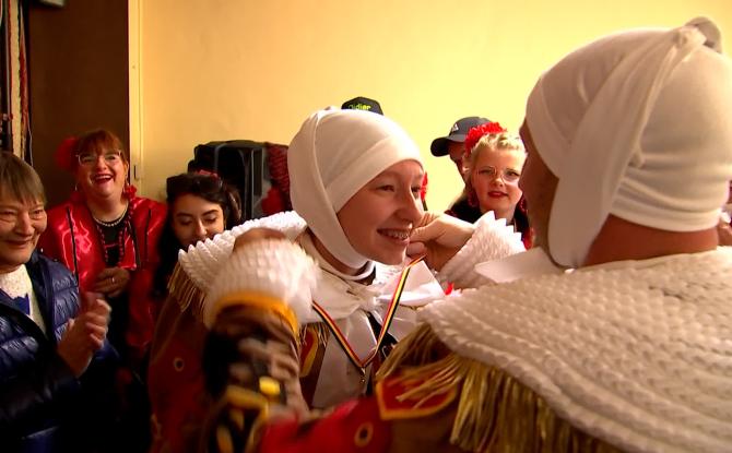 Carnaval de Givry : être une femme n'est pas un frein pour être gille