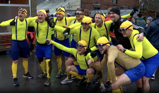 Eugies - Une 4ème édition du Jogging des Strineux sous la pluie !