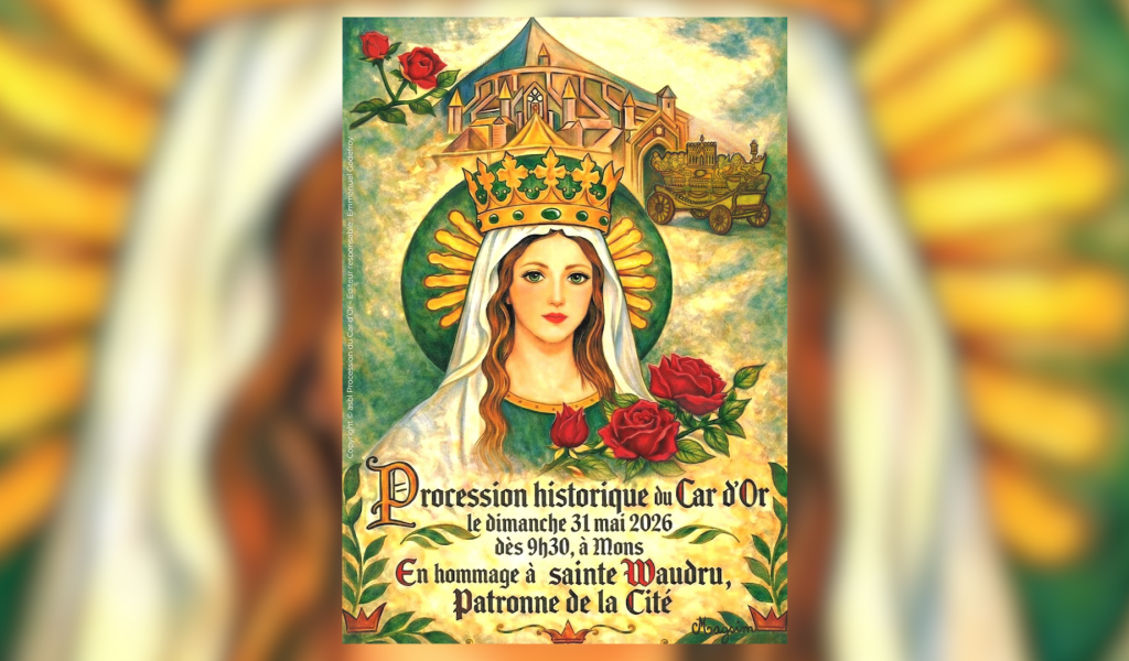 Voici l'affiche officielle de la Procession du Car d'Or 2026