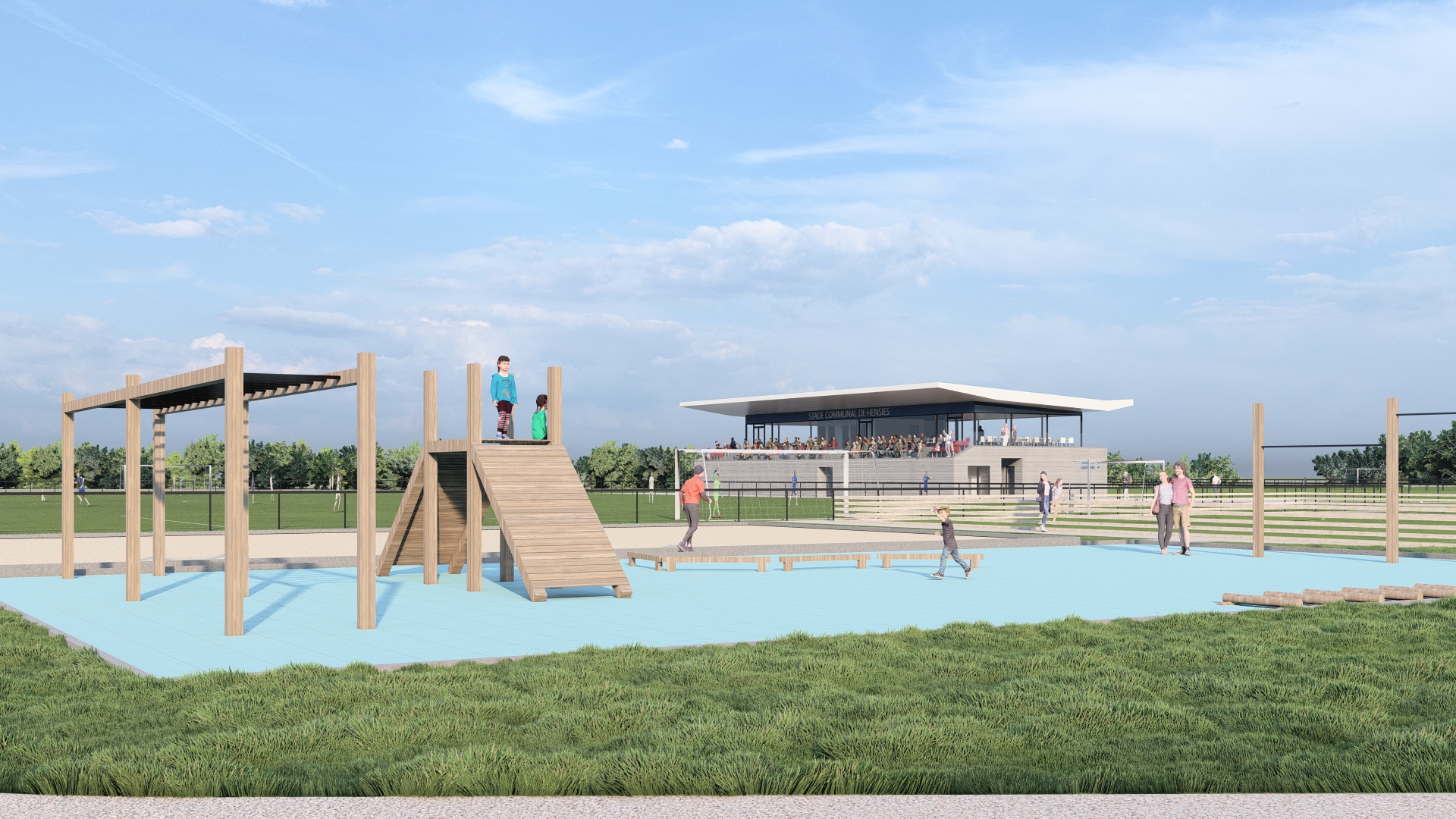 Hensies - Nouvelle étape pour le futur centre sportif 