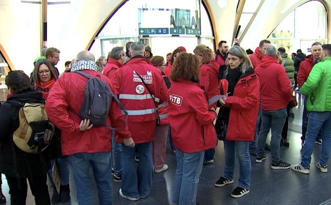 Manifestation nationale : mobilisation importante depuis Mons