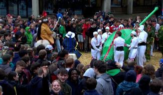 La 40e édition de l'évocation du combat dit Lumeçon de l'UCL