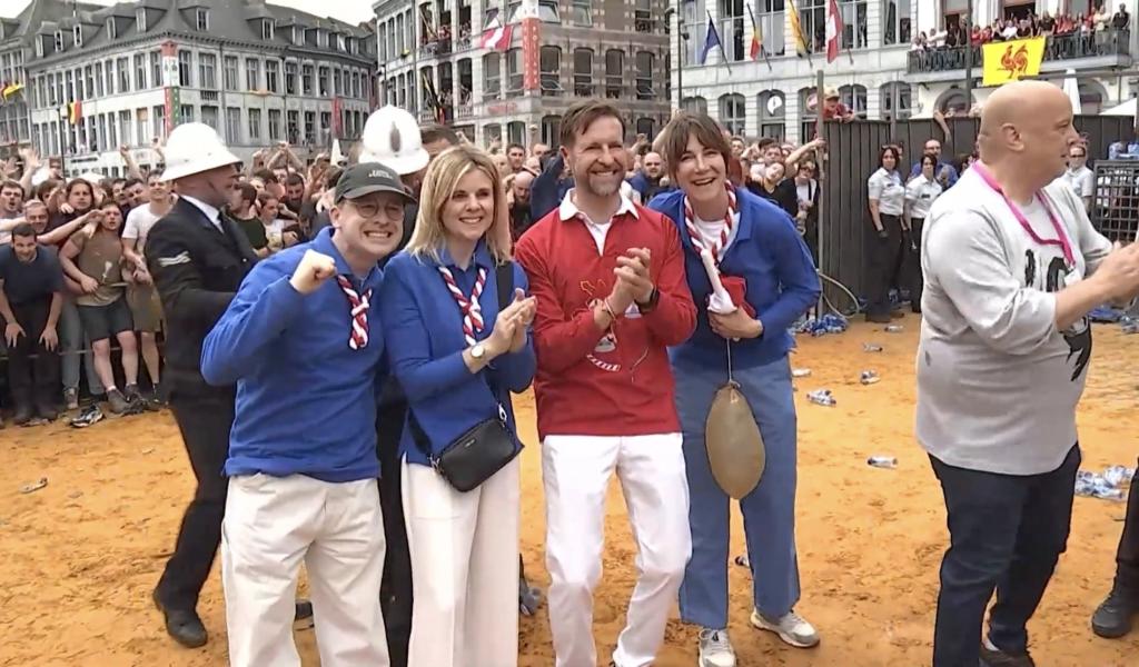 Les invités d'honneur conquis par le Doudou