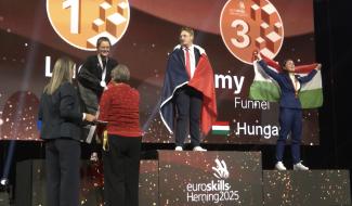 Euroskills : Sophie Vergari, de Nimy, médaillée d'argent en infographie !