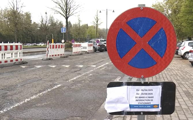 Mons : début du chantier de réfection de la N6 le 6 avril