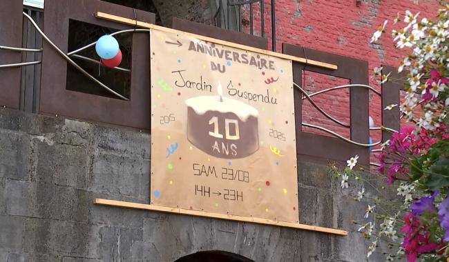 Mons : le Jardin Suspendu fête ses 10 ans !