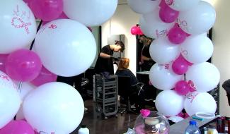 Mons : l’Académie des métiers coiffe au profit de Think Pink