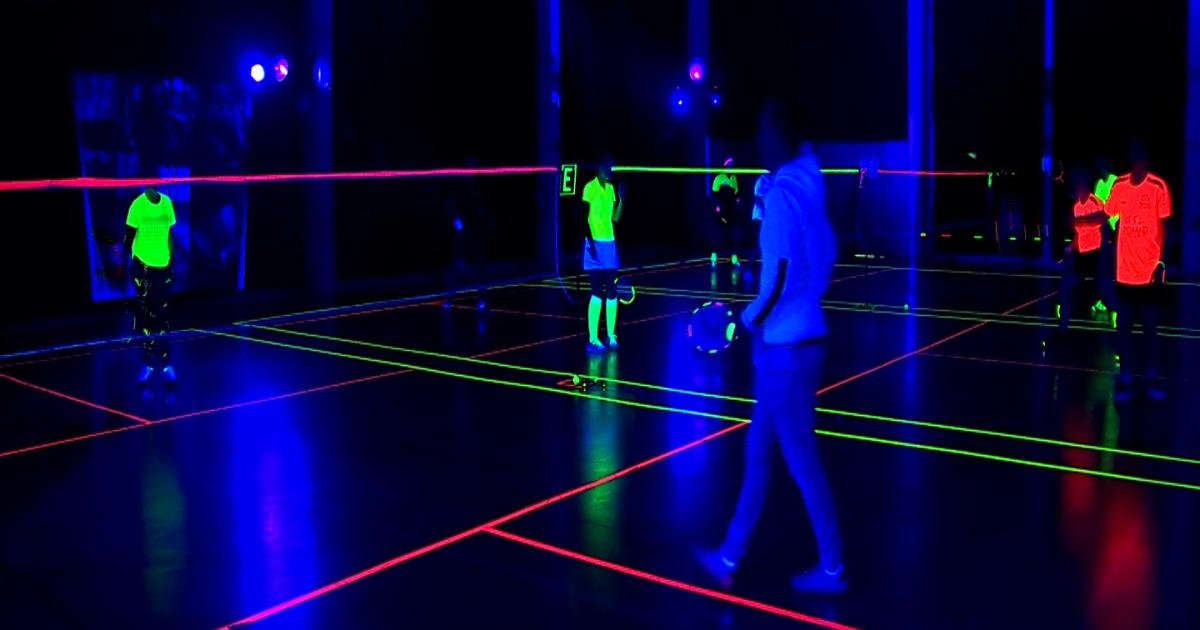 Bad in Black: The Fluorescent Badminton Tournament You Need to See!