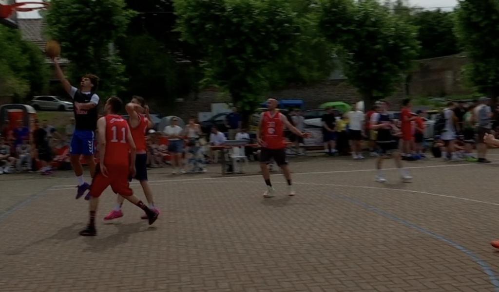 Première édition réussie pour le tournoi de Street Basket du RBBC Blaregnies