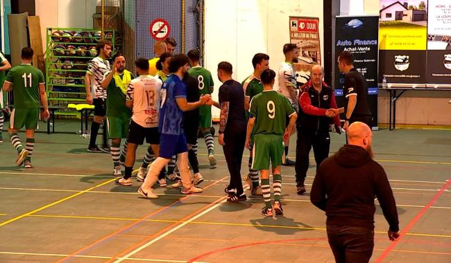 Le Futsal Sainte-Odile Jeunes Dour a fait le job face au RAJA Halle