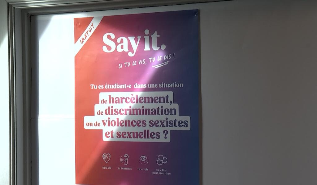 Mons : "Say it", une nouvelle cellule d'écoute et d'accompagnement psychologique et juridique pour tous les étudiants du Hainaut