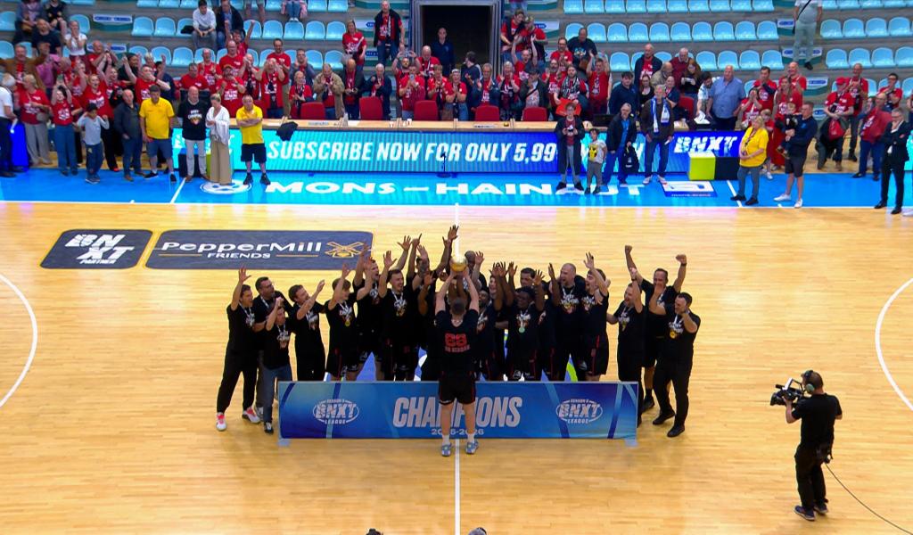 BASKET (BNXT League) - Mons-Hainaut n'a pas su empêcher Anvers de devenir champion (76-116)
