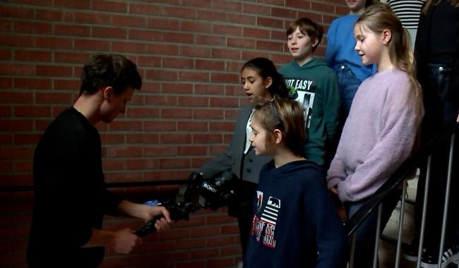 "Ma liberté" : les élèves de sixième primaire de l'école Achille Legrand ont enregistré leur premier clip !