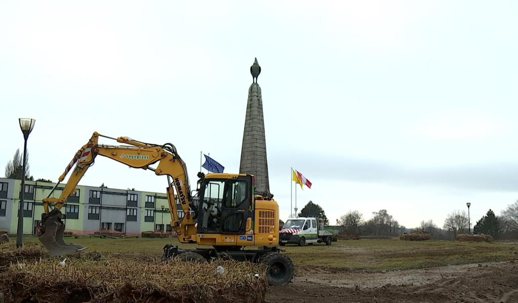 La végétalisation de la cité du Coq a débuté