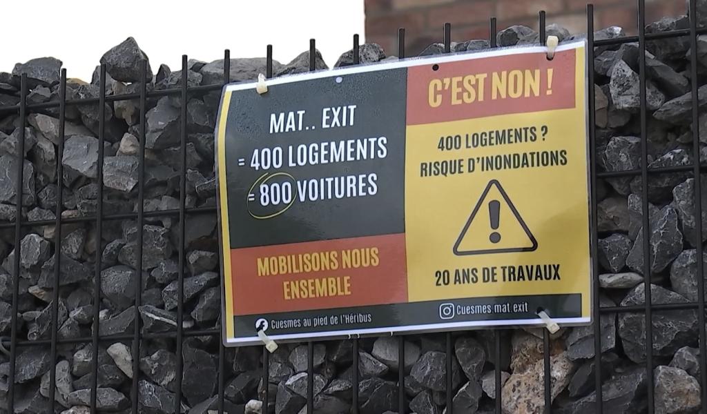400 logements à Cuesmes : l’enquête publique est ouverte, les riverains disent non !