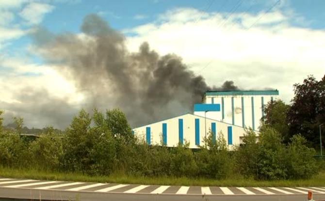 Incendie à Harmignies: "Rien de toxique" confirme la Ville de Mons