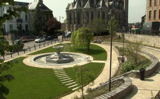 Mons: Le nouveau look du Square Saint-Germain !